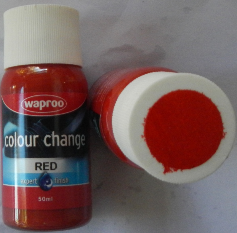 Waproo Red Colour Change Waproo Colour Change Waproo Paint Waproo Leather Paint Waproo Shoe Paint Waproo Boot Paint My Shoe Paint For Shoes Paint for Hand Bags